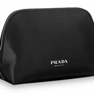 Prada Beauty Black Cosmetics Bag